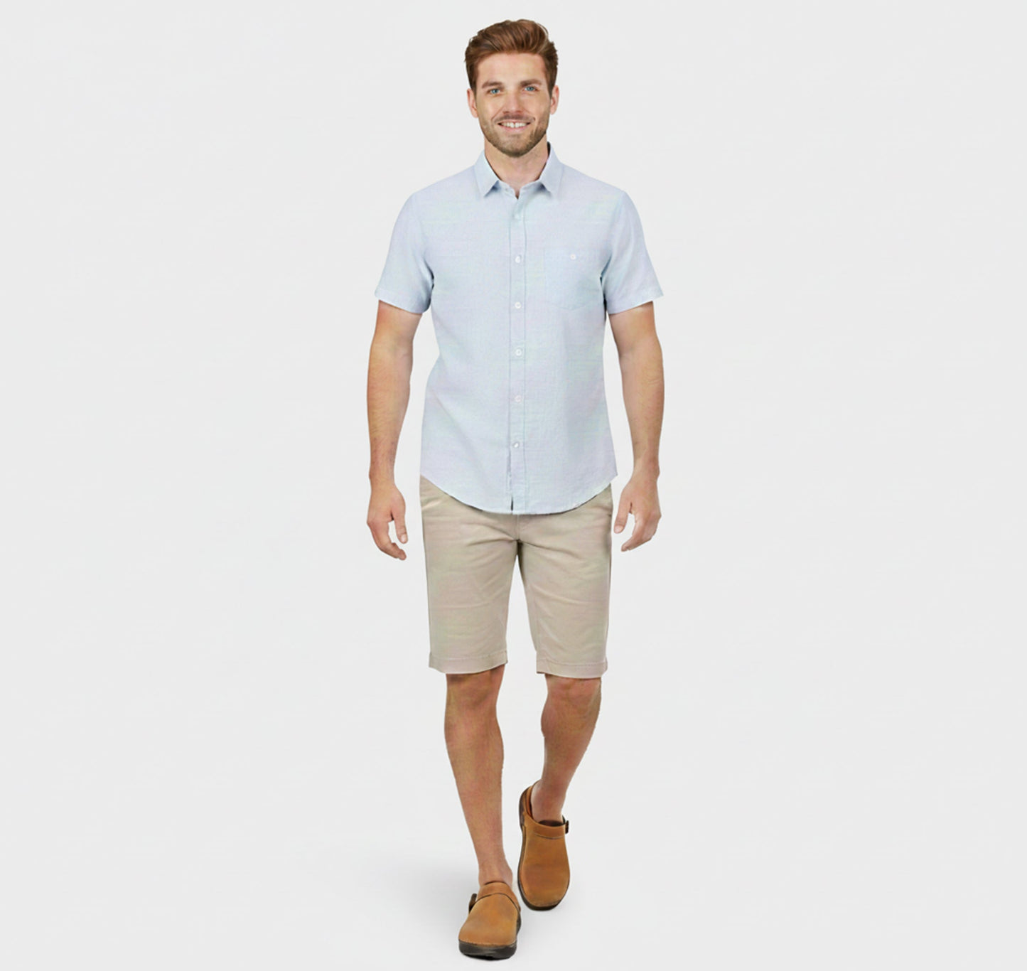 Just-Outlet | Unisex Suede Clog Sandals – Closed Toe Comfort