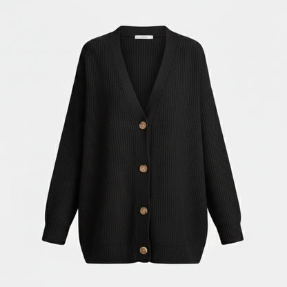 Just-Outlet | Women’s V-Neck Knit Cardigan – Sequin Casual Edition