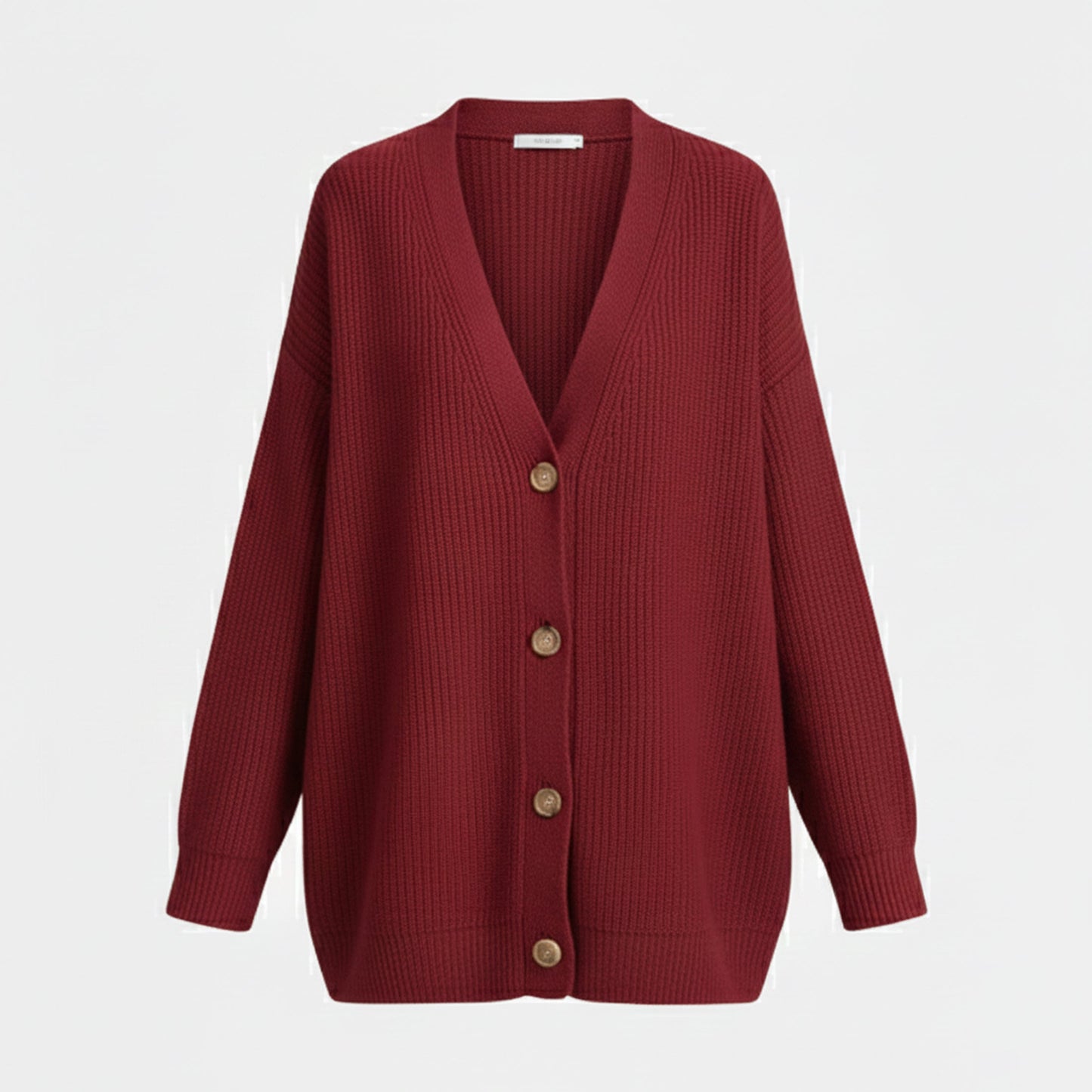 Just-Outlet | Women’s V-Neck Knit Cardigan – Sequin Casual Edition