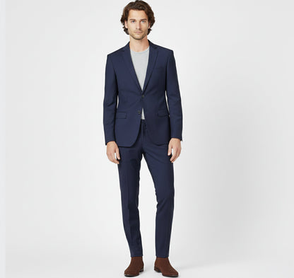 Just-Outlet | Men’s Winter Chelsea Boots – Classic Square Modernity