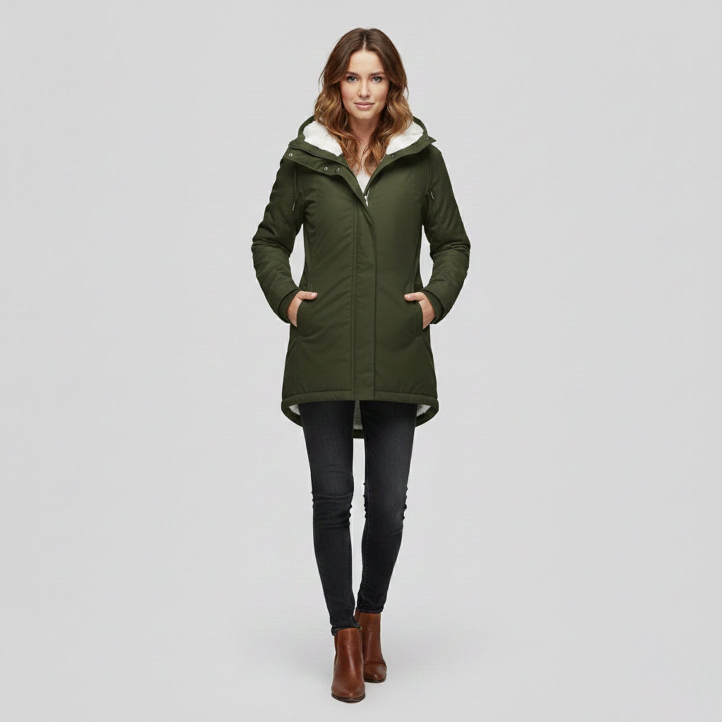 Just-Outlet | Women’s Hooded Winter Jacket – Urban Warm Edition