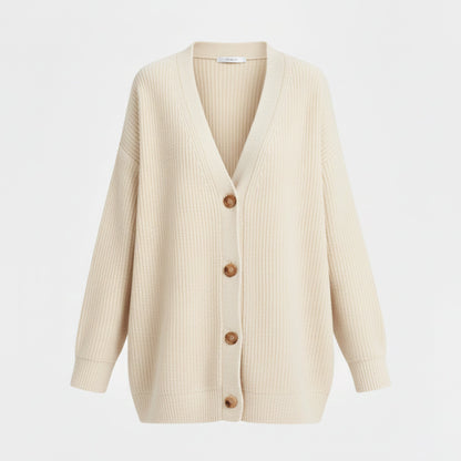 Just-Outlet | Women’s V-Neck Knit Cardigan – Sequin Casual Edition