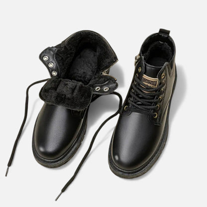 Just-Outlet | Men’s Vintage Boots – Classic Short Lace-Up