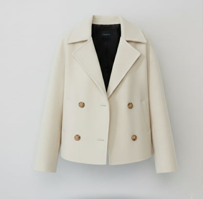 Just-Outlet | Women’s Loose-Fit Overcoat – Urban Casual Style
