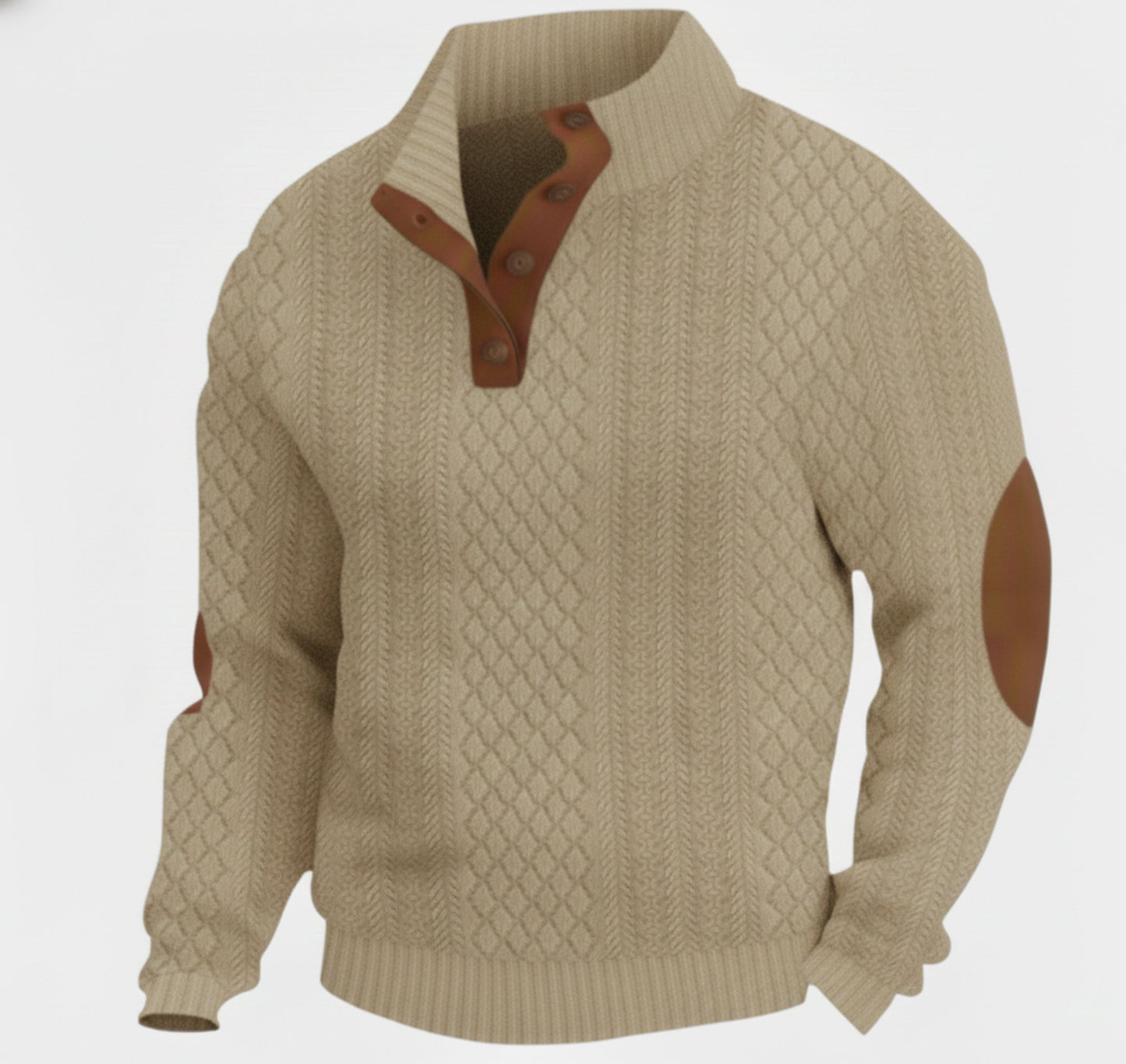 Just-Outlet | Men’s Winter Pullover – Cozy Loose-Fit Knit