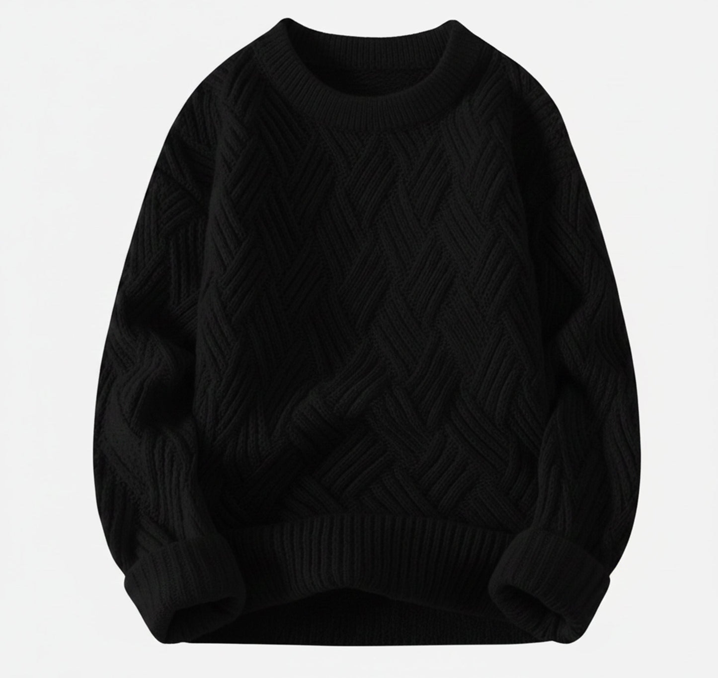 Just-Outlet | Men’s Casual Pullover – Autumn Relaxed Fit