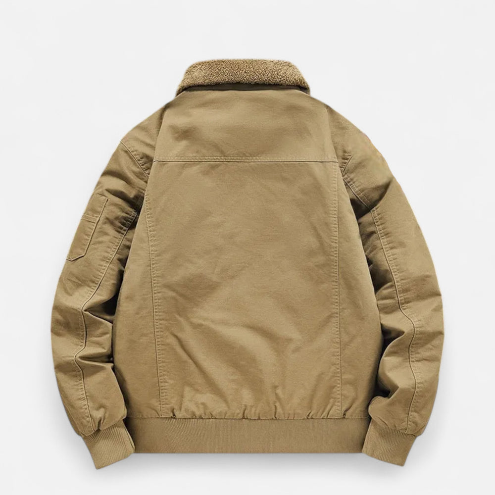 Just-Outlet | Men’s Jacket – Timeless Cotton & Lambswool