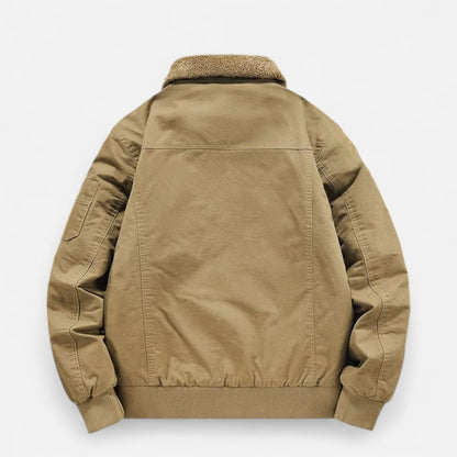 Just-Outlet | Men’s Jacket – Timeless Cotton & Lambswool