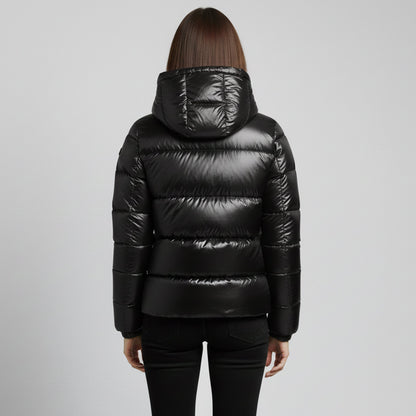 Just-Outlet | Women’s Hooded Jacket – Casual Puffer Edition