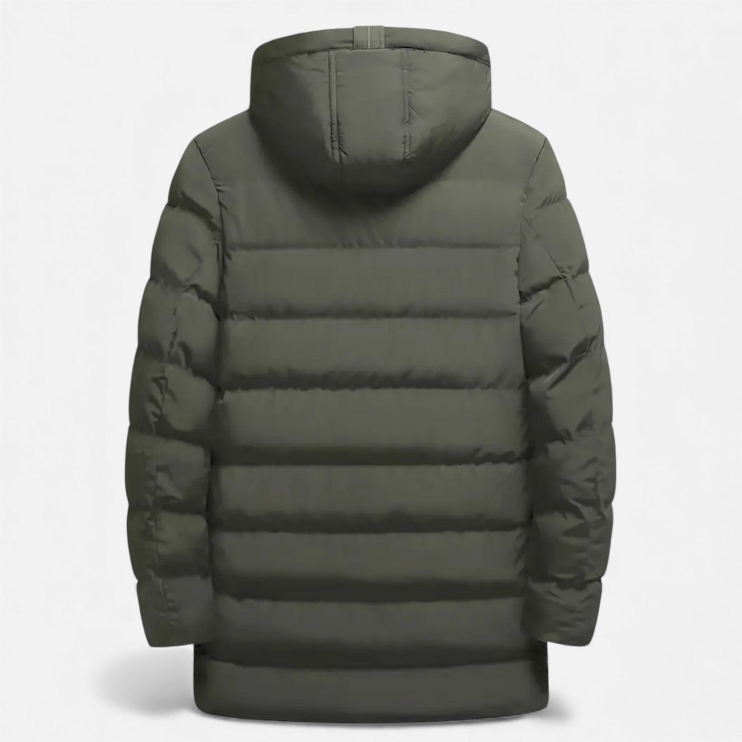 Just-Outlet | Men’s Long Coat – Hooded Casual Essential