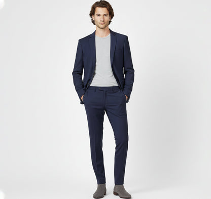 Just-Outlet | Men’s Winter Chelsea Boots – Classic Square Modernity