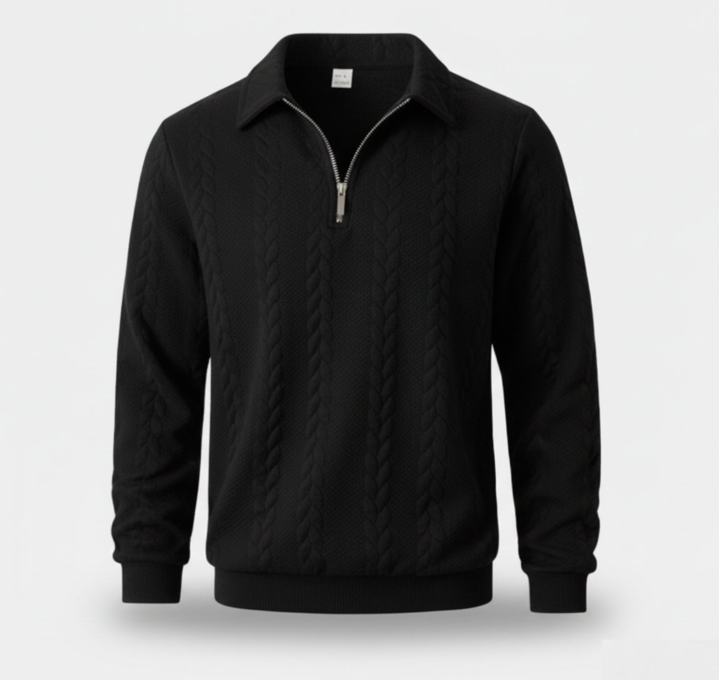 Just-Outlet | Men’s Jacquard Knitwear – Loose Lapel Classic