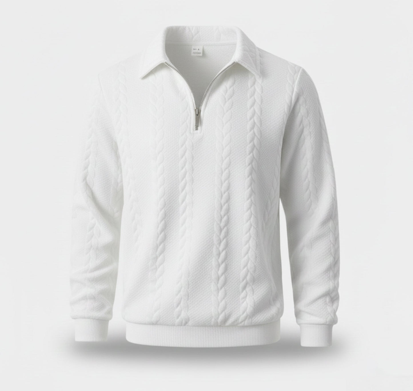 Just-Outlet | Men’s Jacquard Knitwear – Loose Lapel Classic