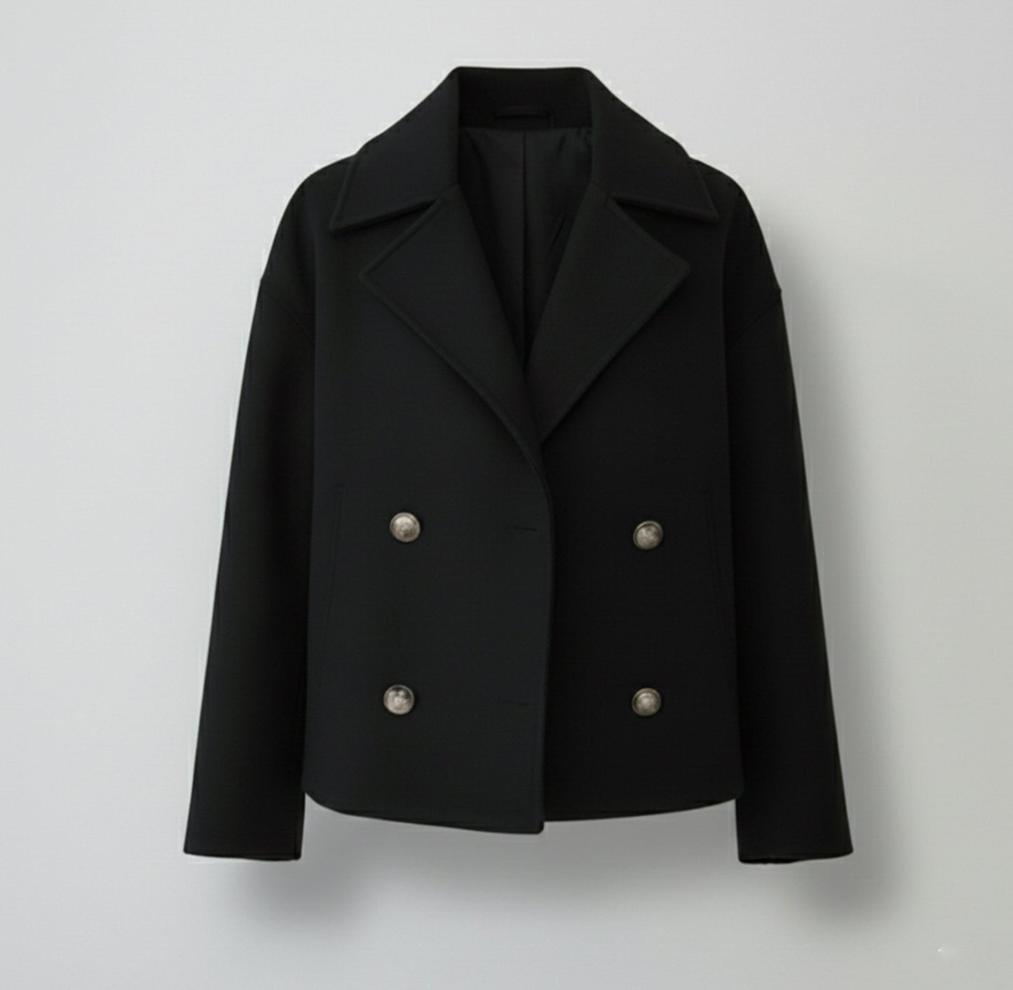Just-Outlet | Women’s Loose-Fit Overcoat – Urban Casual Style