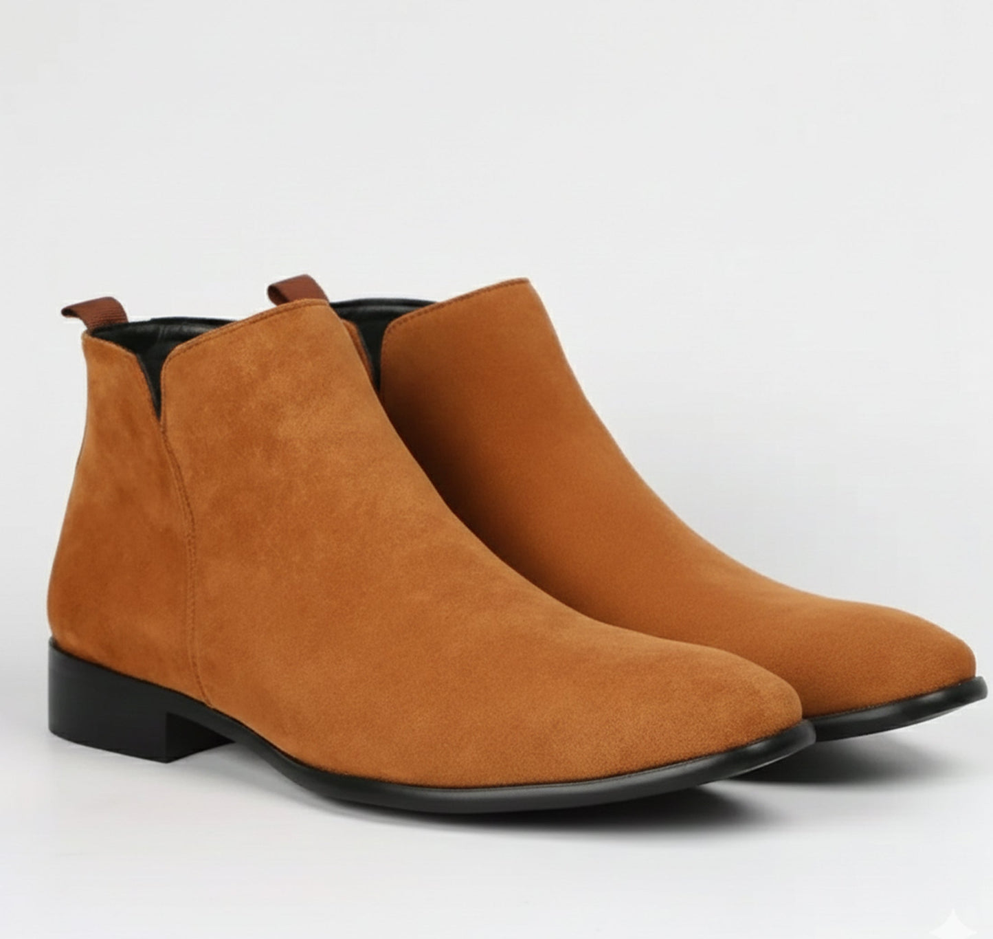 Just-Outlet | Men’s Winter Chelsea Boots – Classic Square Modernity