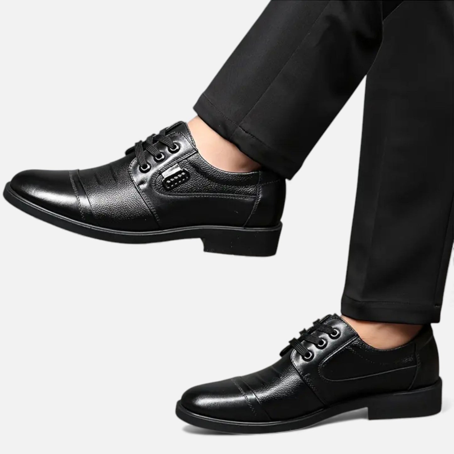 Just-Outlet | Men’s Formal Shoes – Low-Top Classic Elegance