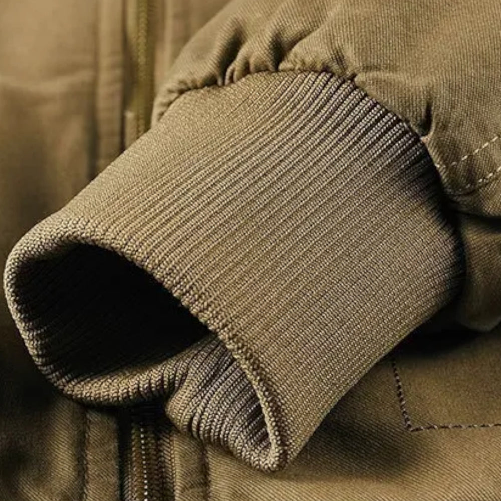 Just-Outlet | Men’s Jacket – Timeless Cotton & Lambswool