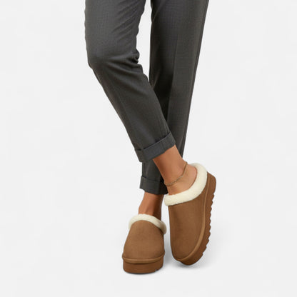 Just-Outlet | Comfy Fleece Slippers for Women – Warm Indoor Shoes