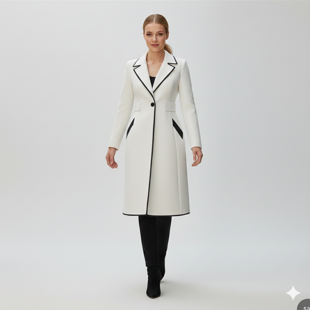 Just-Outlet | Women’s Suit Jacket – Spliced Elegant Cut