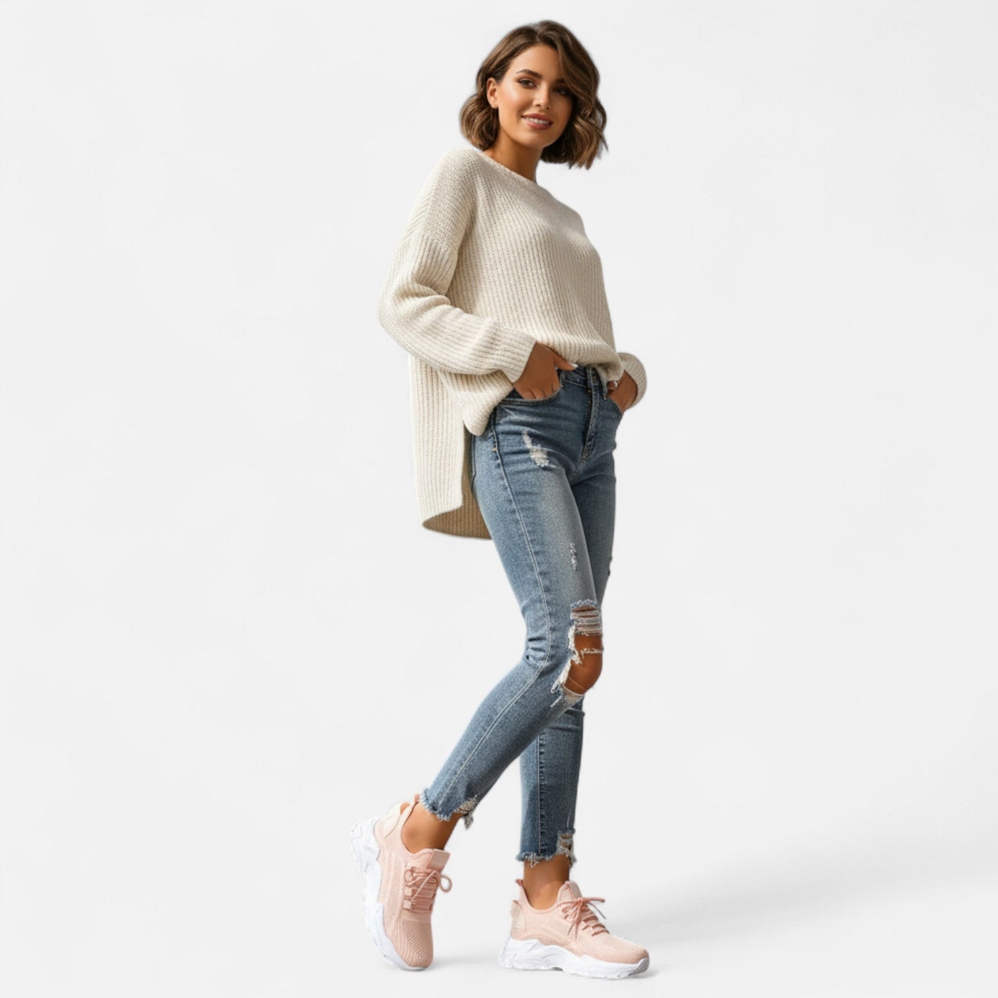 Just-Outlet | Women’s Sneakers – Breeze Mesh Lightweight Comfort