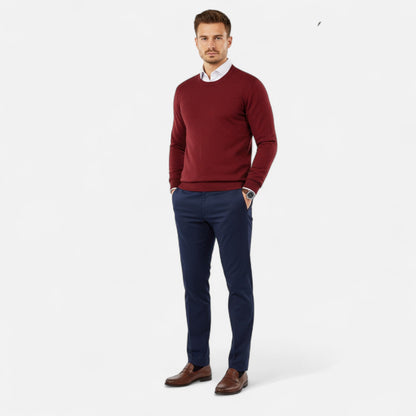 Just-Outlet | Men’s Sweater – Elegant Knitted Heritage Style