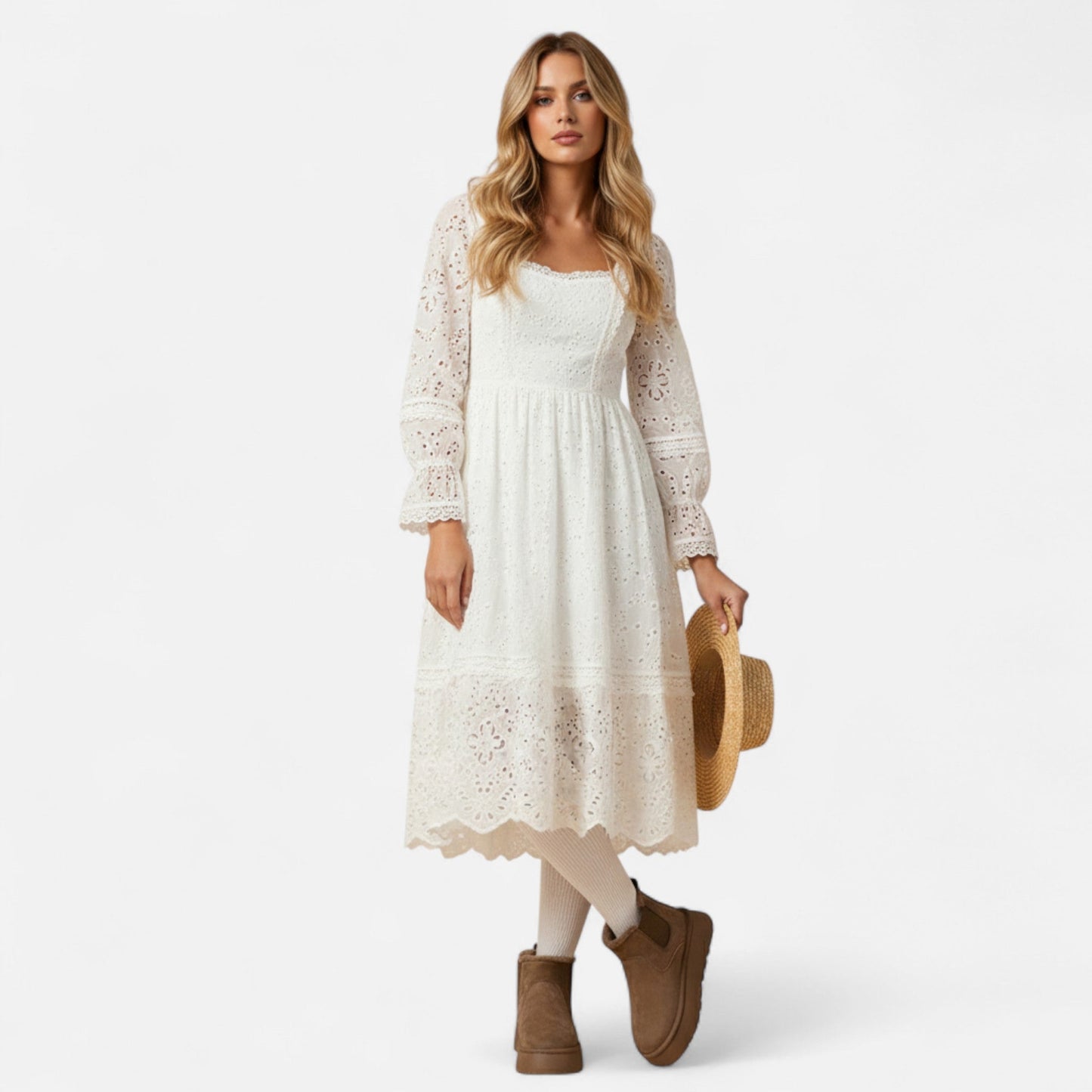 Just-Outlet | Women’s Ankle Boots – Plush Platform Elegance