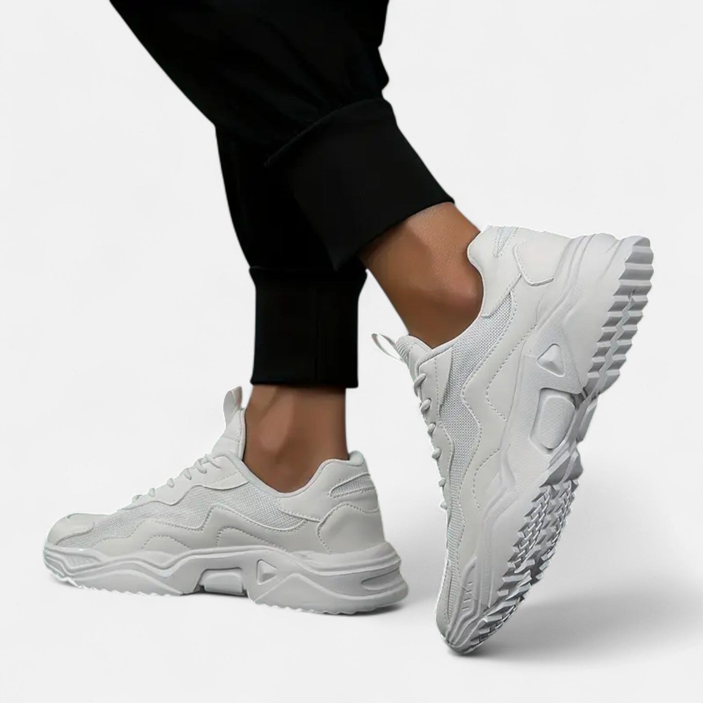 Just-Outlet | Men’s Chunky Sneakers – Heritage Casual Comfort