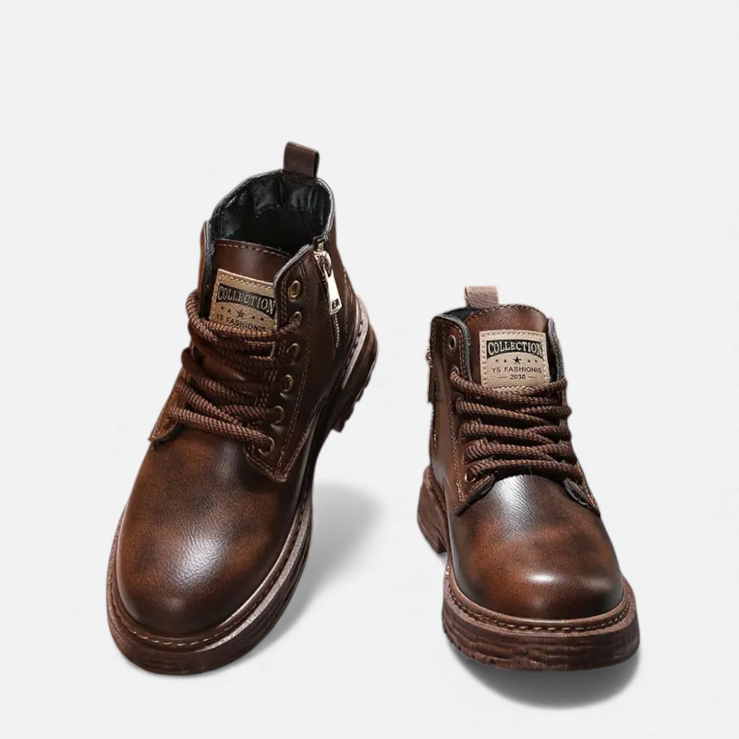 Just-Outlet | Men’s Vintage Boots – Classic Short Lace-Up