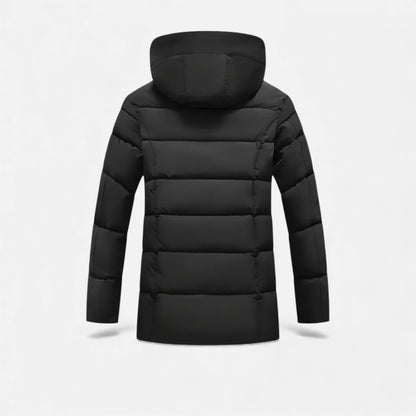 Just-Outlet | Men’s Long Coat – Stand-Collar Winter Classic