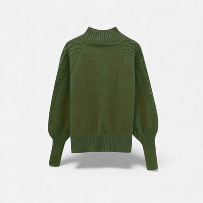 Just-Outlet | Women’s Sweater – Elegant High-Neck Knit