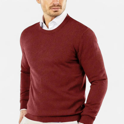 Just-Outlet | Men’s Sweater – Elegant Knitted Heritage Style