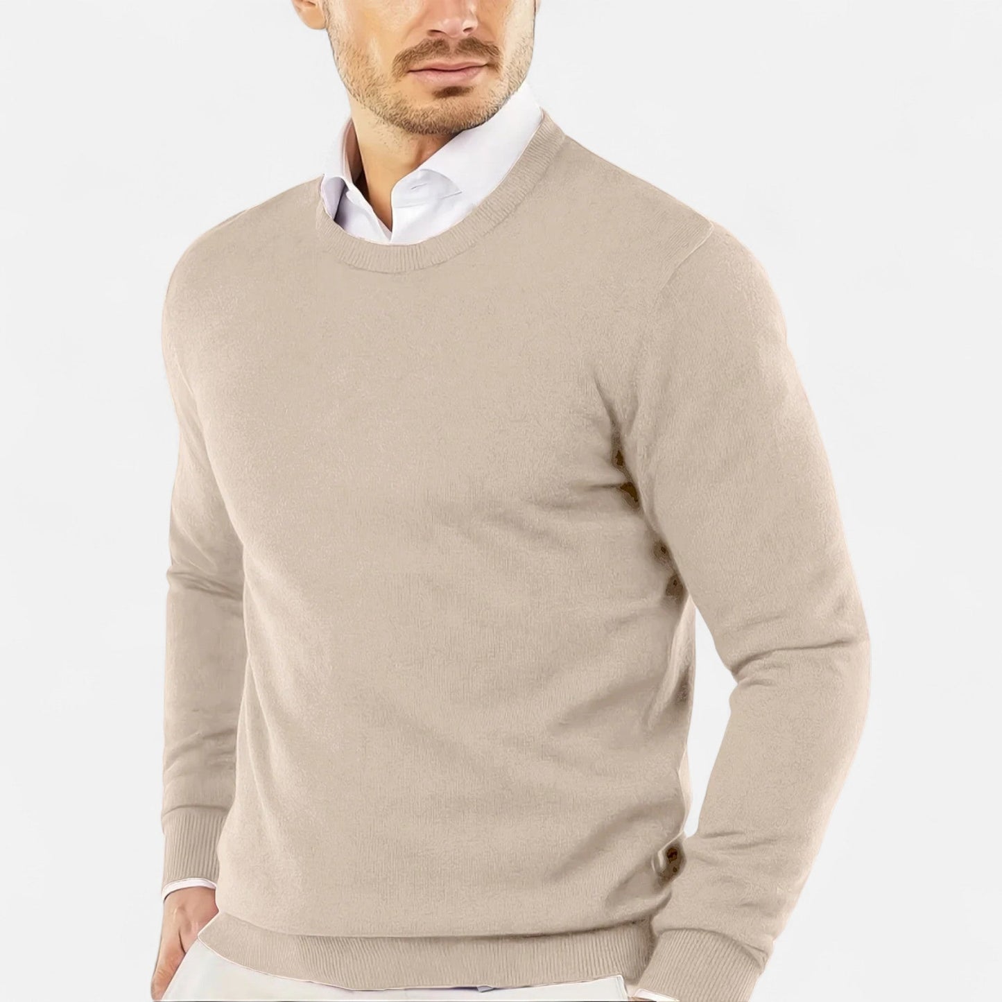 Just-Outlet | Men’s Sweater – Elegant Knitted Heritage Style