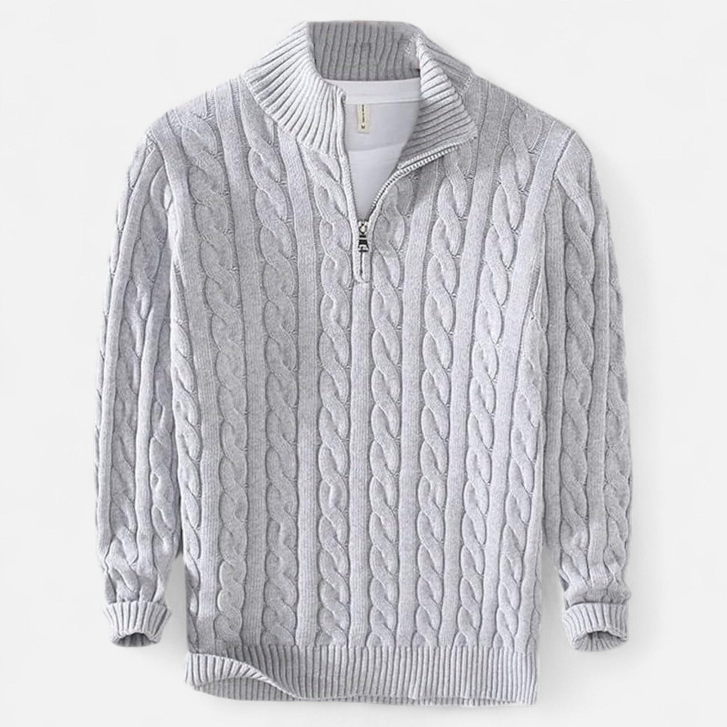 Just-Outlet | Men’s Turtleneck Sweater – Heritage Warm Knit