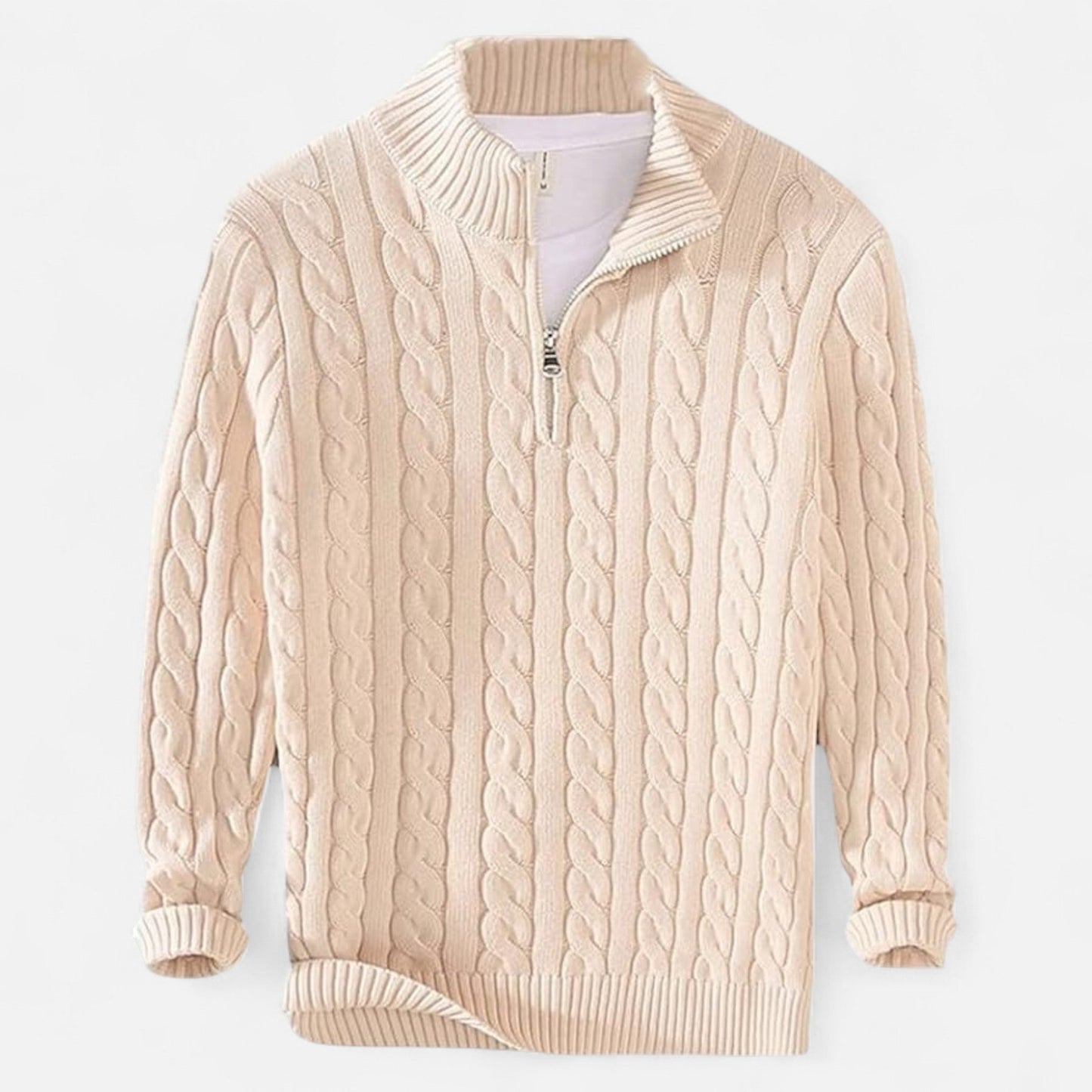 Just-Outlet | Men’s Turtleneck Sweater – Heritage Warm Knit