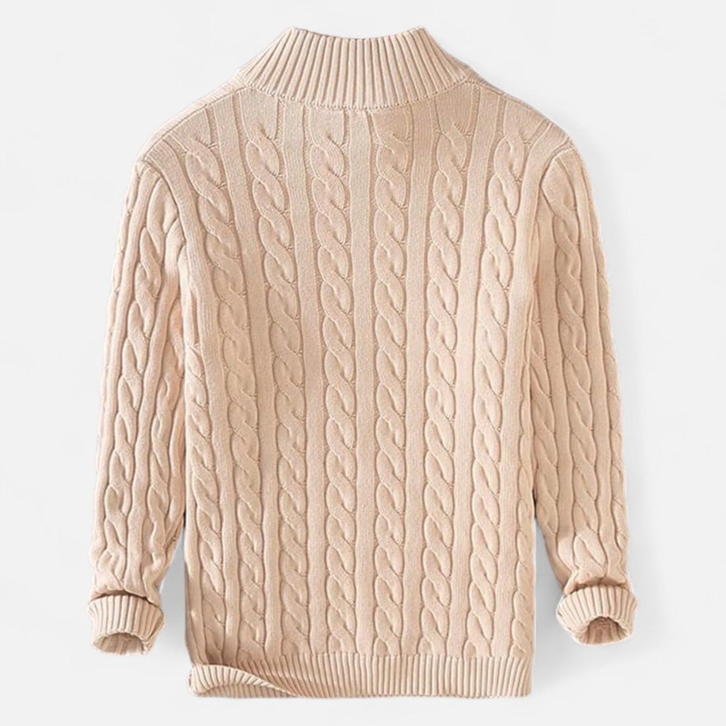 Just-Outlet | Men’s Turtleneck Sweater – Heritage Warm Knit
