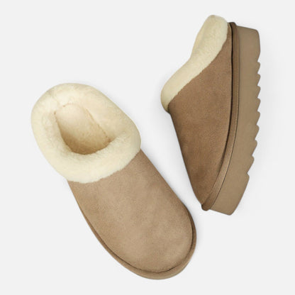 Just-Outlet | Comfy Fleece Slippers for Women – Warm Indoor Shoes